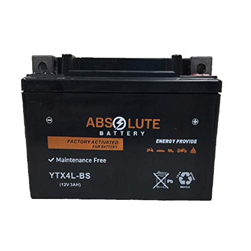 YTX4L-BS Replacement Battery for BRP CAN-AM 50 DS50 Quest 2002-2006 ATV