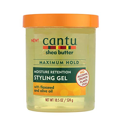 Cantu Shea Butter Maximum Hold Moisture Retention Styling Gel Pack of 2