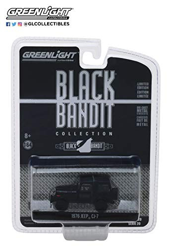 Greenlight 164 Black Bandit Series 20-1976 Jep CJ-7 27960-F
