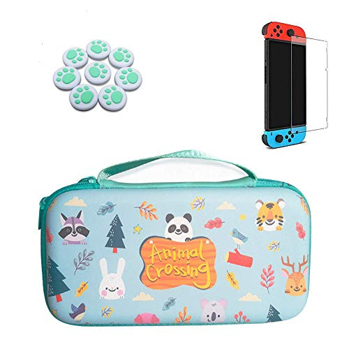 Case Switch Carrying Case for Nintendo Switch with 20 Games Cartridges Protective Hard Shell Travel Carrying Case Pouch for Nintendo Switch Console  and  Accessories