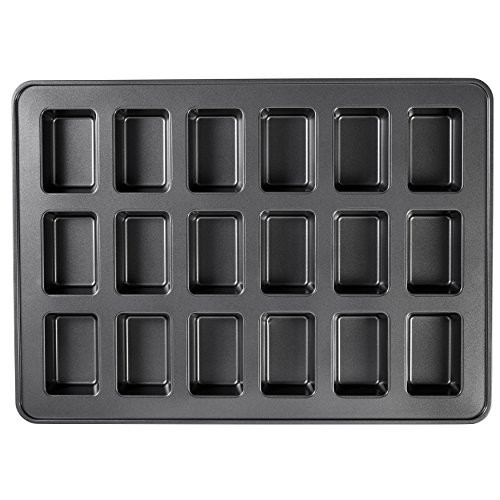 Wilton Perfect Results Premium Non-Stick Bakeware Mini Loaf Pan, 18-Cavity Wilton Perfect Results Premium Non-Stick Bakeware Mini Loaf Pan, 18-Cavity