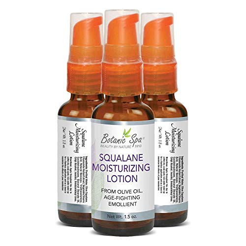 Botanic Spa Squalane Moisturizing Lotion - Natural Skin Care Cream - Non Greasy Easily Absorbed Formula Reduces Appearance of Fine Lines and Wrinkles Promotes Softer Smoother Skin