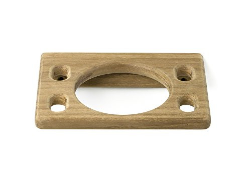 Whitecap Teak Glass and Toothbrush Holder