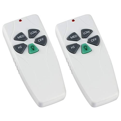 2x For Ceiling Fan Remote Wall Control KUJCE9103 Hampton Bay Harbor Breeze