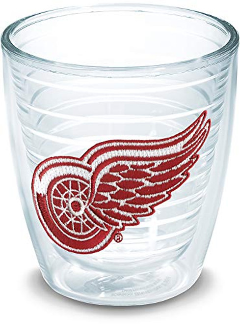 Tervis 1044816 NHL Detroit Red Wings Primary Logo Tumbler with Emblem 12oz, Clear