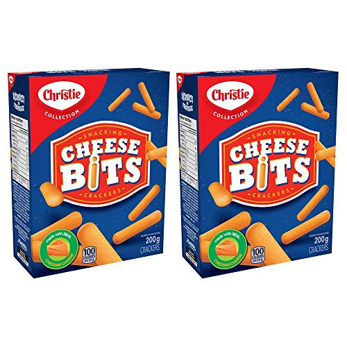 Christie Cheese Bits Snacking Crackers 200g7oz 2-Pack Imported from Canada