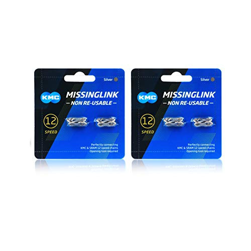 Bibike 6789101112 Speed KMC Missing Link 4 Pairs Reusable Bicycle Chain Missing Link