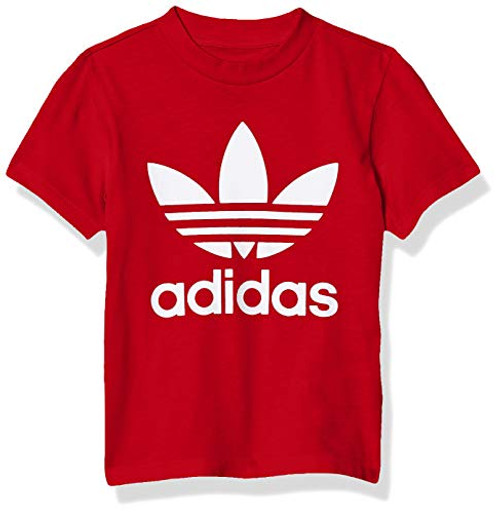 adidas Originals Baby Trefoil Tee ScarletWhite 6M