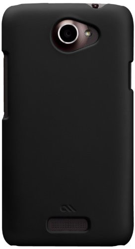 Case-Mate CM020437 Barely There Slim Case for HTC One X - 1 Pack - Carrying Case - Retail Packaging - Black