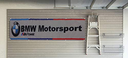 Daoops BMW Banner Flag M Power Motorsport Racing 2x8ft Banner