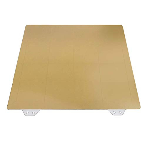 FYSETC 3D Printer Prusa Mini Buildplate Steel Spring Sheet Bed with PEI Sticked 196_3x190mm 7_7x7_4 inch for Prusa Mini Hotbed Part