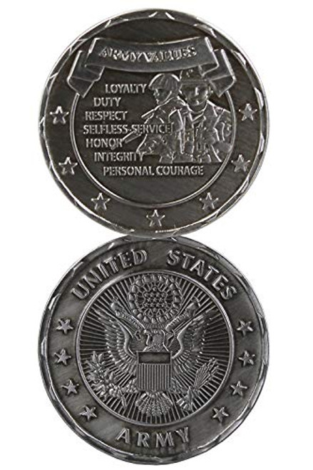 U.S. Army Values Challenge Coin U.S. Army Values Challenge Coin