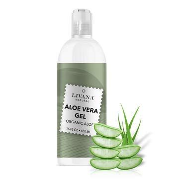 Aloe Vera Gel - 100 Organic Aloe Vera - 16 fl oz