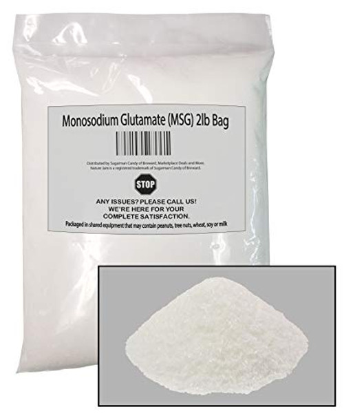 MSG 2 Pounds Bulk Bag - Monosodium Glutamate Or Glutamic Acid