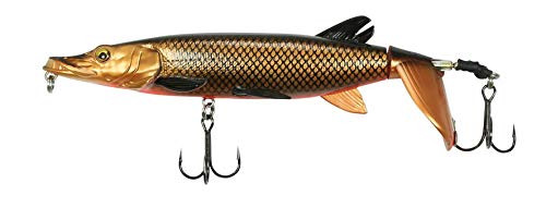Savage Gear US-SG Pike Smash Tail Bait 9 3 12oz BlackRed Savage Gear US-SG Pike Smash Tail Bait 9 3 12oz BlackRed