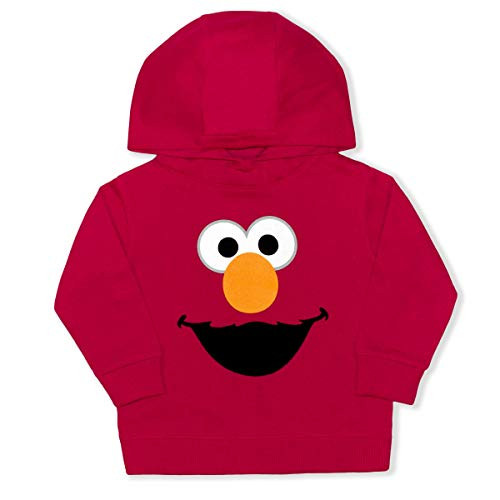 Sesame Street Boys Pullover Hoodie Sweatshirt Elmo Red Size 3T