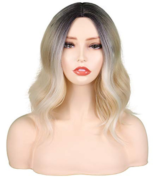 Ombre Blonde Wavy Wigs Middle Part Womens Blonde Wavy Wigs Shoulder Length Wavy Wigs Synthetic Cosplay Wigs For Girl Halloween Costume Wigs Ombre Blonde
Ombre Blonde Wavy Wigs Middle Part Womens Blonde Wavy Wigs Shoulder Length Wavy Wigs Synthetic Cosplay Wigs For Girl Halloween Costume Wigs Ombre Blonde