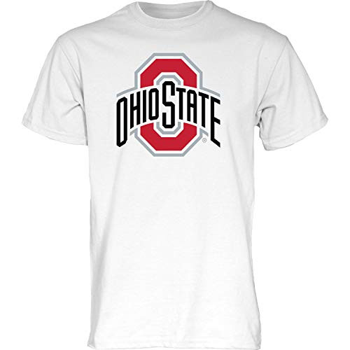 NCAA Ohio State Buckeyes Mens T Shirt White Icon Ohio State Buckeyes White XX-Large