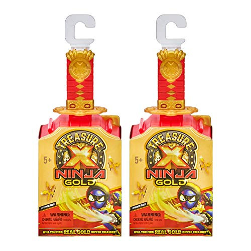 Treasure X Ninja Hunters - 2 Pack - UNbox Carve and Save Treasure Hunter!