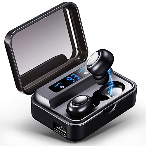 Wireless Earbuds Bluetooth Headphones Mini Bluetooth Earbuds Super Bass Wireless Headset with LED Power Display Charging Case Built-in Microphone Sport in-Ear Ear Buds with Charging Case Wireless Earbuds Bluetooth Headphones Mini Bluetooth Earbuds Super Bass Wireless Headset with LED Power Display Charging Case Built-in Microphone Sport in-Ear Ear Buds with Charging Case