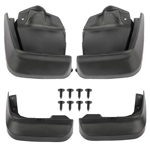ECCPP Front Rear Mud Flaps Splash Guards Fit for 2012-2015 Honda Civic Mud Guards