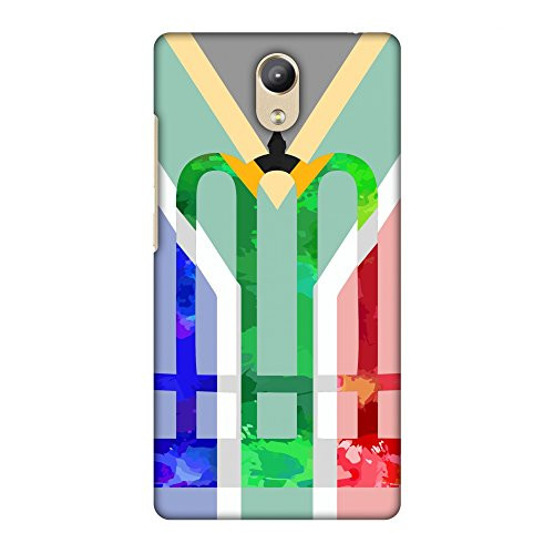 AMZER Slim Designer Snap On Hard Shell Case for Lenovo Phab 2 - The Huguenot Monument- South Africa Flag