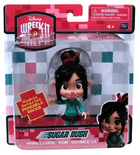 Wreck It Ralph Vanellope Von Schweetz Sugar Rush Doll Figure