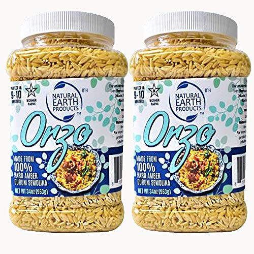 Natural Earth Products - Orzo - Kosher - 34Oz 2_13LB 2-Pack
