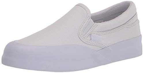 DC Boys Infinite Slip-ON Skate Shoe WhiteWhiteWhite11 M US