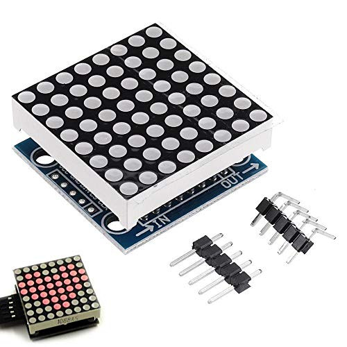 ZJYSM Module 8x8 MAX7219 Dot Matrix Module LED Display Board