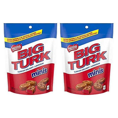 Nestle Big Turk Bites Minis 180g6_3oz 2-Pack Imported from Canada