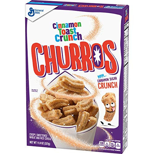 Cinnamon Toast Crunch Breakfast Cereal Churros 11_9 Oz 4 Pack