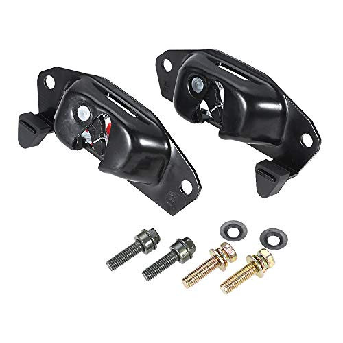 gohantee Left Right Tailgate Latch Lever Rear Gate Lock Latch with Striker Bolts Replacement for 1999-2007 Chevy Silverado GMC Sierra Cadillac Escalade EXT Replaces 15921948 15921949