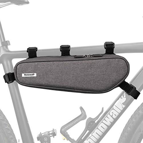 Rhinowalk Bike Frame Bag Bicycle Triangle Bag Under Top Tube Bag Storage Bag Cycling Accessories for Road Mountain Bike