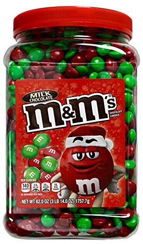 Mars M and MS Milk Chocolate Holiday Candy 62 Ounce _ 62 Ounce