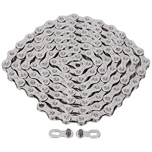 Kee nso 678910 Metal Full Electroplating Mountain Bike Chain Anti-Rust Road Bicycle Variable Speed Chains Cycling Accessory