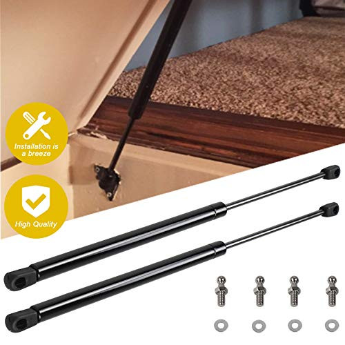 2 Pieces 20 inch Shock Struts Gas Spring Lift Support 450N100LB for RV Bed Floor Hatch Trap Door TV Cabinet Shed Lid Window Camper Shell 6939 6939S10 C1608054