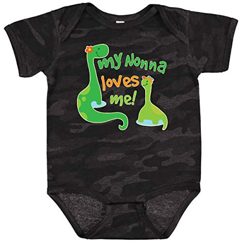 inktastic My Nonna Loves Me Grandson Infant Creeper 6 Months Storm Camo 205a6 inktastic My Nonna Loves Me Grandson Infant Creeper 6 Months Storm Camo 205a6