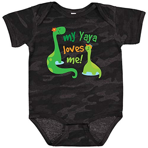 inktastic My Yaya Loves Me Grandson Infant Creeper 12 Months Storm Camo 205a9 inktastic My Yaya Loves Me Grandson Infant Creeper 12 Months Storm Camo 205a9