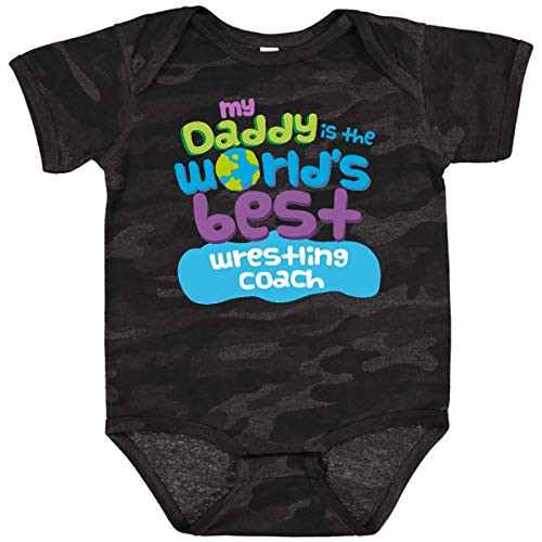 inktastic My Daddy is The Worlds Infant Creeper 24 Months Storm Camo 25654 inktastic My Daddy is The Worlds Infant Creeper 24 Months Storm Camo 25654
