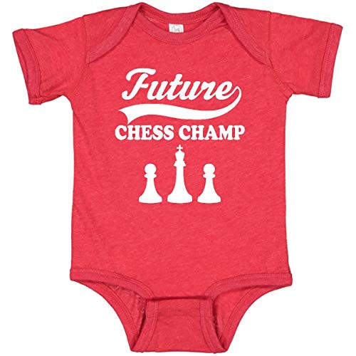 inktastic Future Chess Champ Infant Creeper 12 Months Retro Heather Red 269a2 inktastic Future Chess Champ Infant Creeper 12 Months Retro Heather Red 269a2