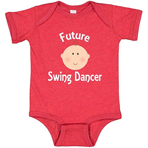 inktastic Future Swing Dancer Infant Creeper 6 Months Retro Heather Red 26f23