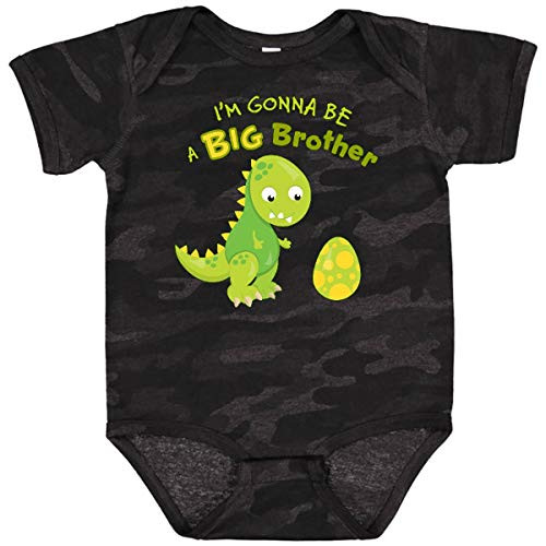 inktastic Im Gonna Be a Big Infant Creeper 6 Months Storm Camo 283ce