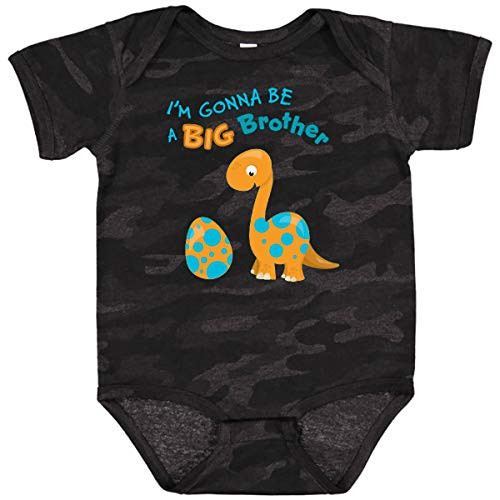 inktastic Im Gonna Be a Big Infant Creeper 24 Months Storm Camo 283d0