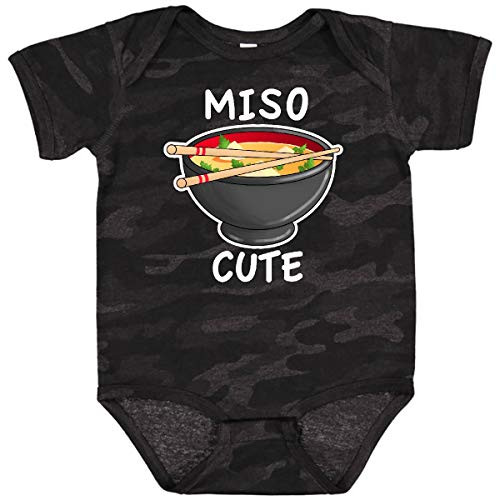 inktastic Miso Cute with Miso Soup Infant Creeper 24 Months Storm Camo 29585