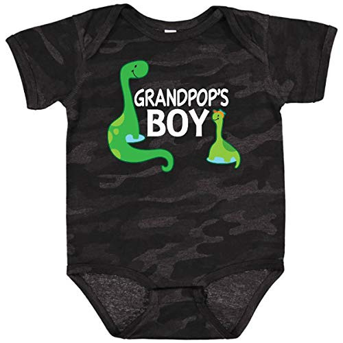 inktastic Grandpops Boy Grandson Infant Creeper 12 Months Storm Camo 2b242