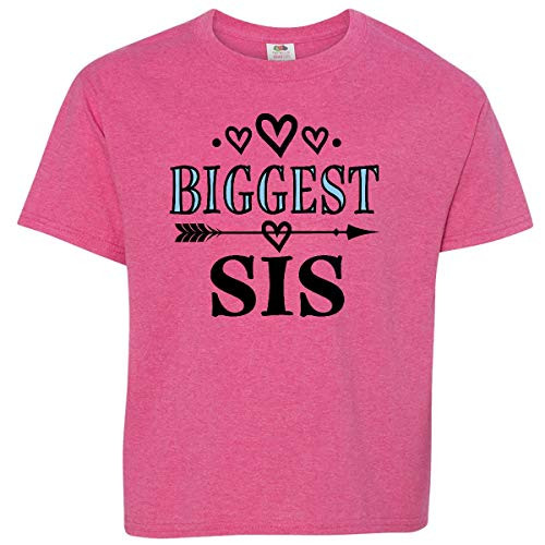 inktastic Biggest Youth T-Shirt Youth X-Large 18-20 Retro Heather Pink 2df09