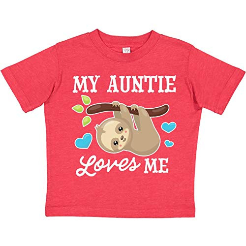 inktastic My Auntie Loves Me with Toddler T-Shirt 3T Retro Heather Red 2f1dd inktastic My Auntie Loves Me with Toddler T-Shirt 3T Retro Heather Red 2f1dd