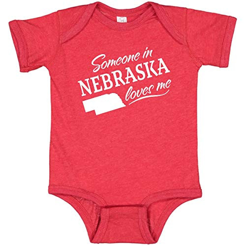 inktastic Someone in Nebraska Infant Creeper 6 Months Retro Heather Red 33a8a inktastic Someone in Nebraska Infant Creeper 6 Months Retro Heather Red 33a8a