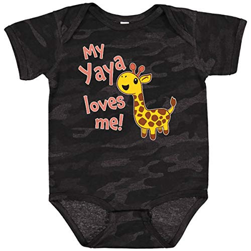 inktastic My Yaya Loves Me- Cute Infant Creeper 24 Months Storm Camo 34eac inktastic My Yaya Loves Me- Cute Infant Creeper 24 Months Storm Camo 34eac